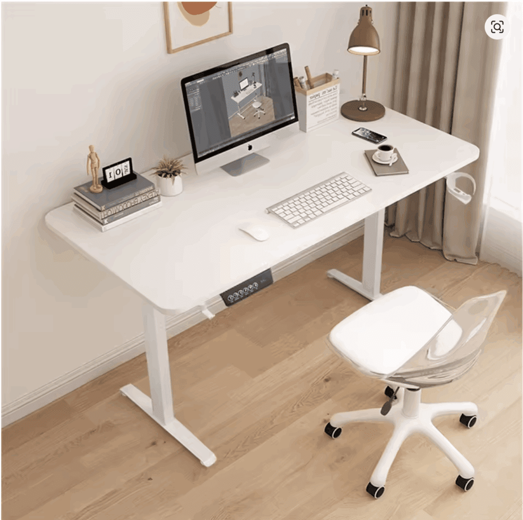 שולחן עבודה חשמלי מתכוונן